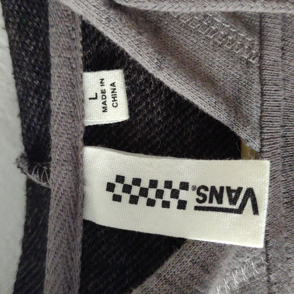 Vans Gray and Black Hoodie - Picture 3 of 7